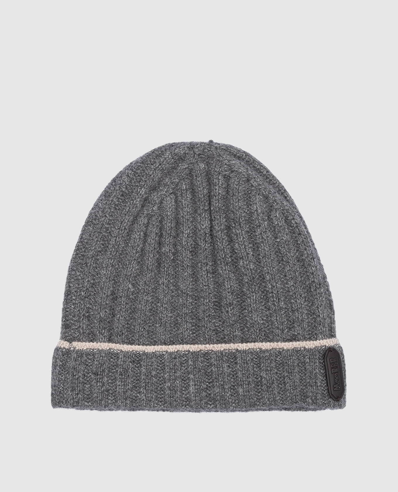 ASHER gray cashmere hat