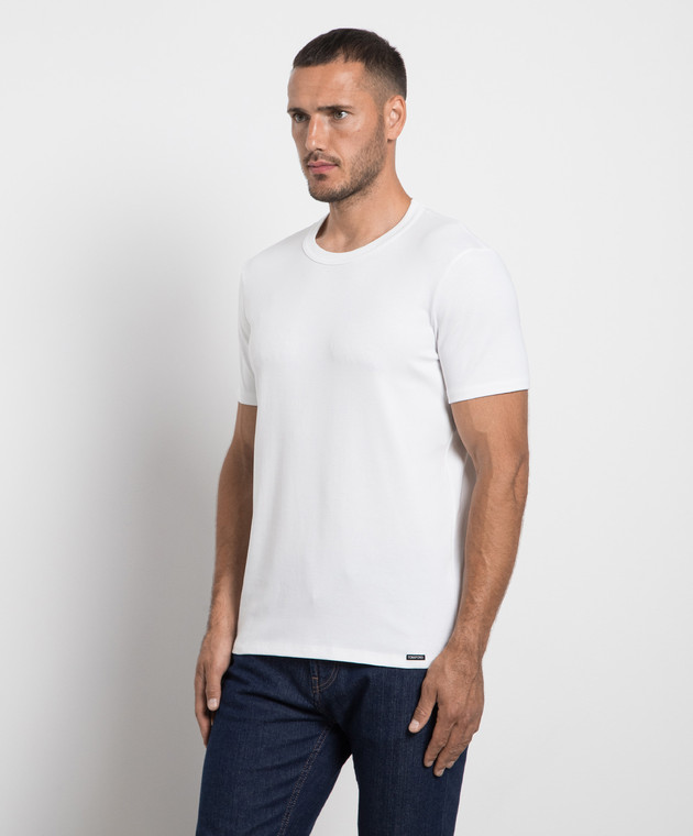 Tom Ford Белая футболка T4M081040 изображение 3