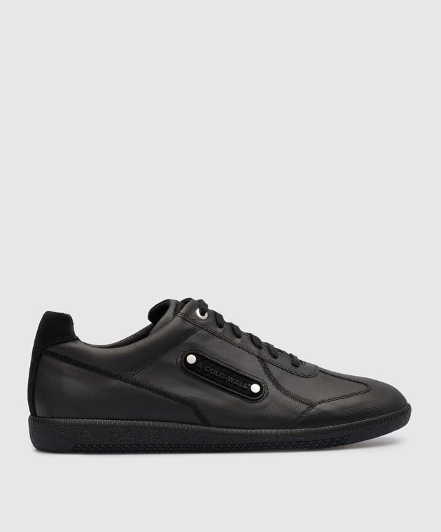 A Cold Wall Black sneakers with a logo ACWUF077