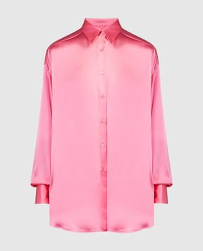 Ermanno Scervino Розовая блуза из шелка D442K324OEL