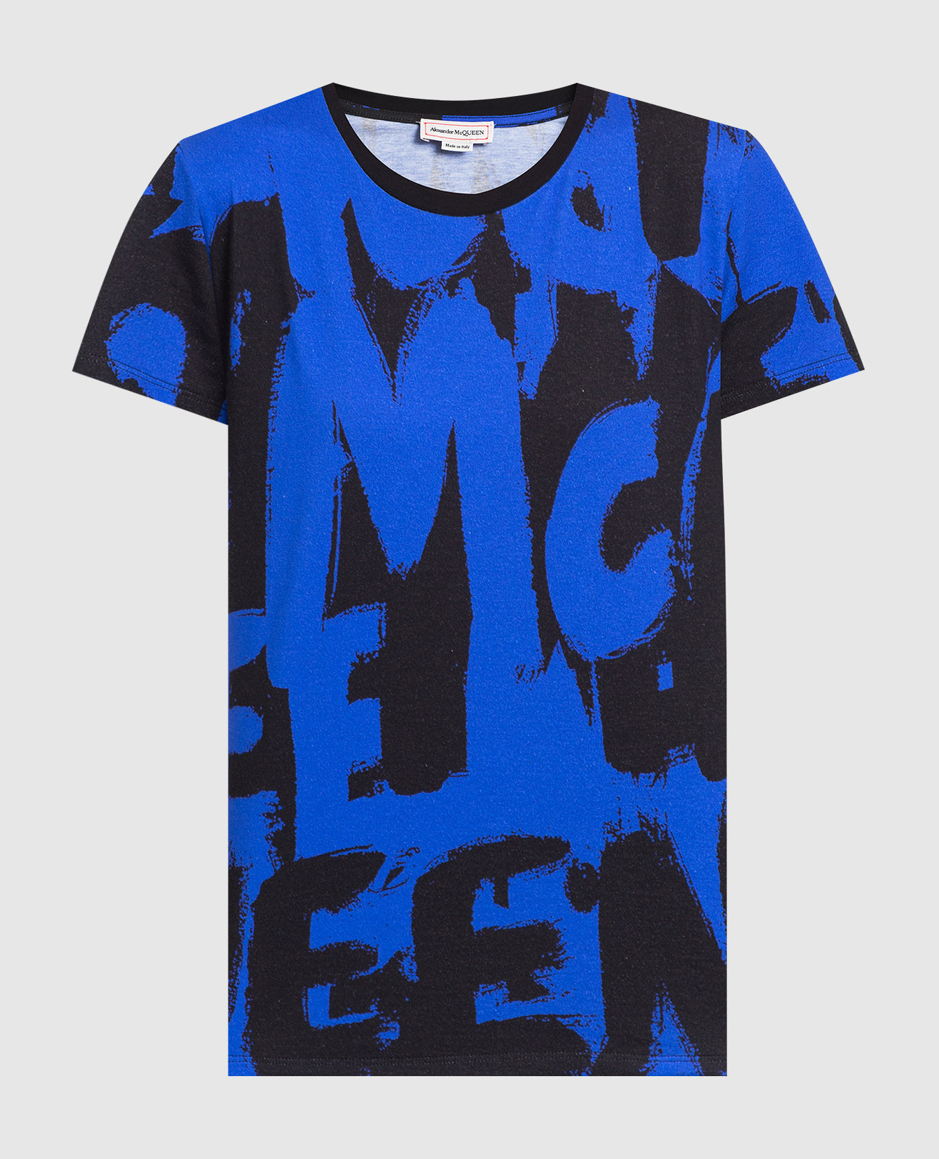 

Футболка с принтом McQueen Graffiti, Синий, Футболки