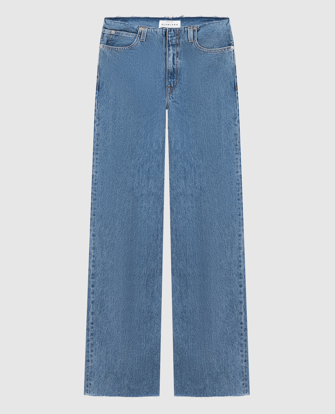 

Синие джинсы Grace no Waistband, Синий, Широкие джинсы