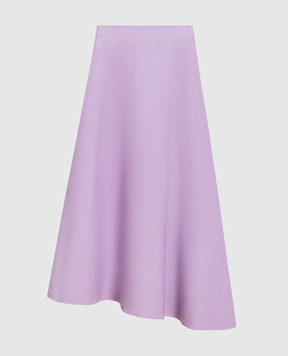 Jil Sander Purple skirt made of wool J02MA0024J14506