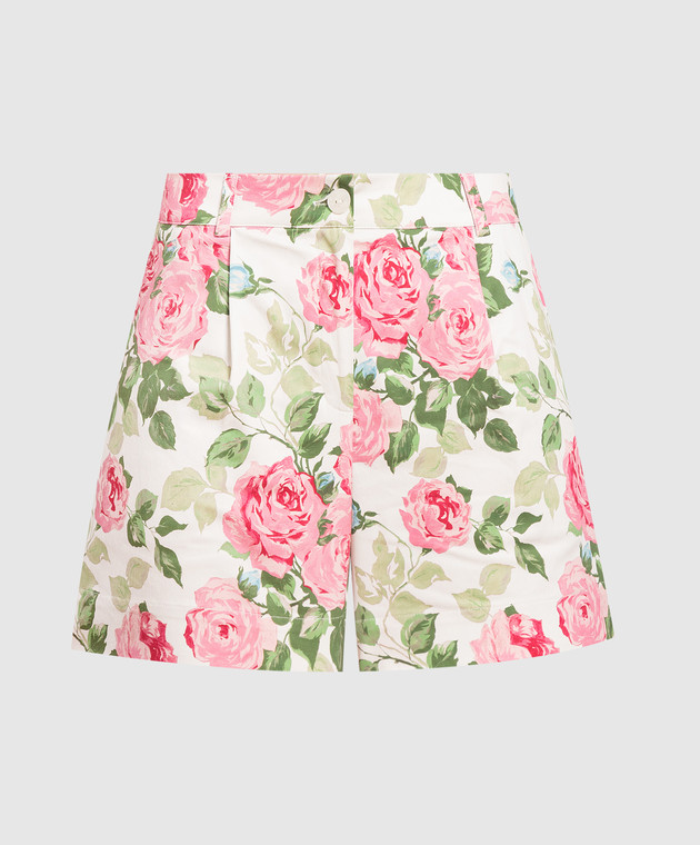 Twinset Shorts in a floral print 231LB2FBB