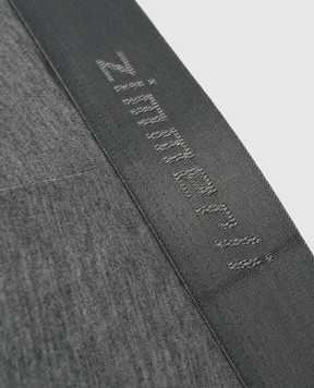 Zimmerli Сірі труси-сліпи Pureness з логотипом 7001342