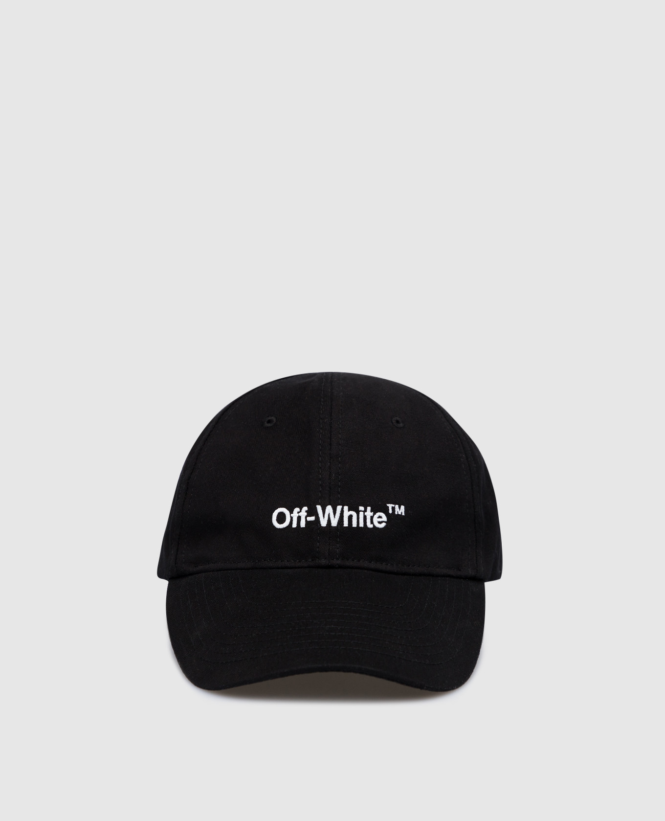 Off-White - Black Helvetica bucket hat with contrast logo OMLA034C99FAB002  buy at Symbol