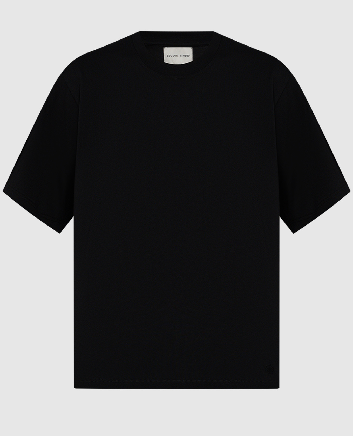 Черная футболка TELANTO с логотипом