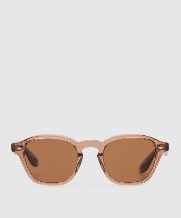 Brunello Cucinelli Brown Peppe sunglasses in collaboration with Oliver Peoples MOCPEP002