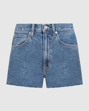 SLVRLAKE Синие джинсовые шорты Farrah Short SS21FARS707SPACI