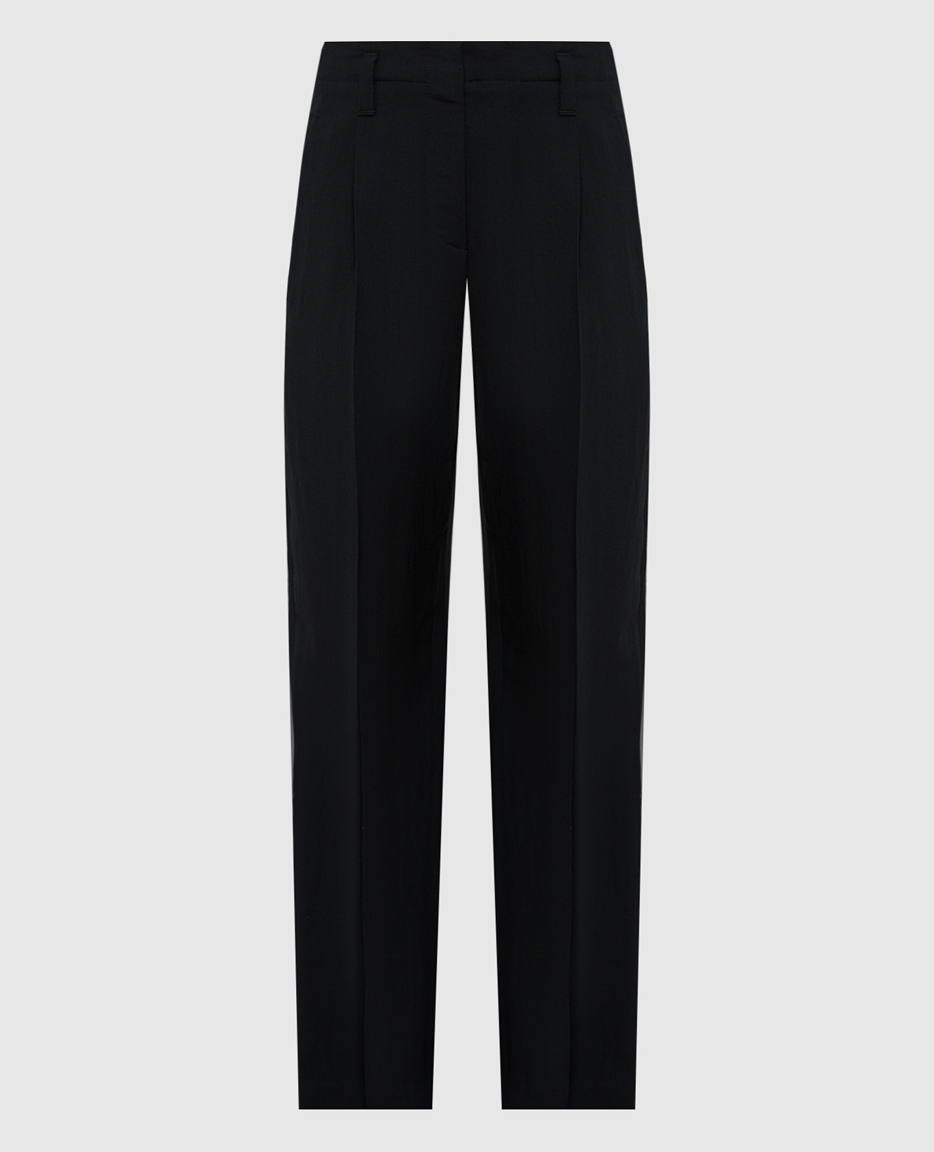 Black pants with linen