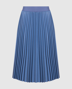 Max & Co Galatina blue pleated skirt GALATINA