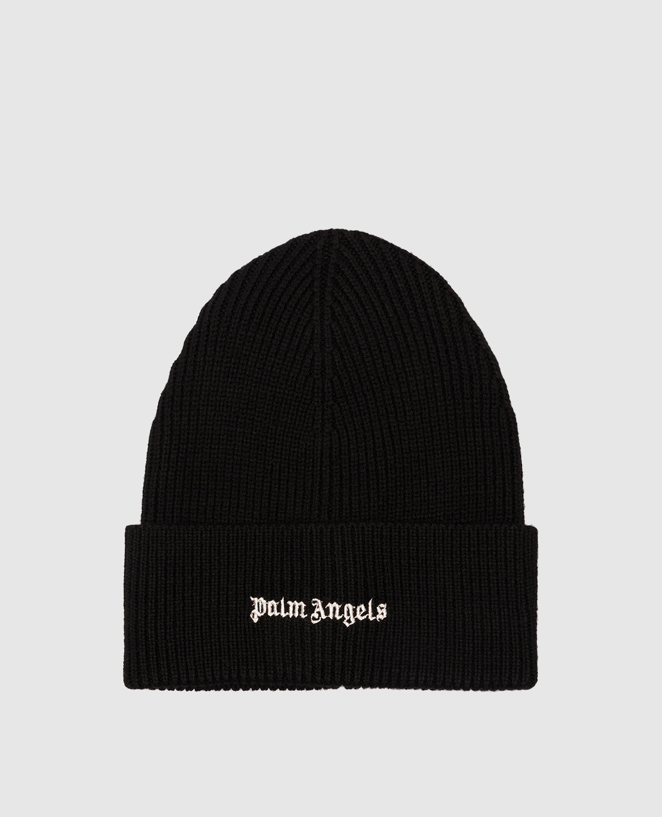 

Черная шапка с контрастным логотипом, Черный, Шапки