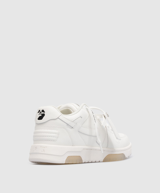 Off-White Out Of Office white leather sneakers with logo OWIA259C99LEA003 image 3