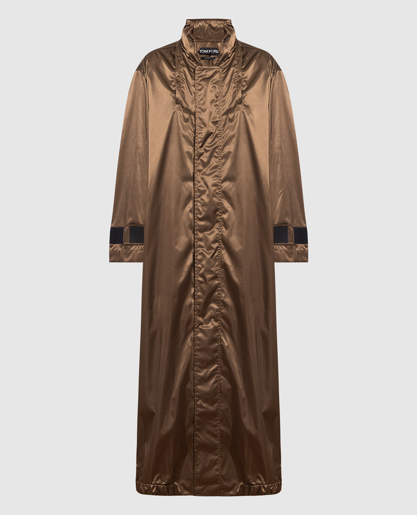 Brown raincoat