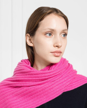 Allude Розовый шарф из кашемира 23511431