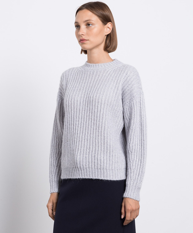 Peserico Gray sweater with sequins S99056F039087F image 3