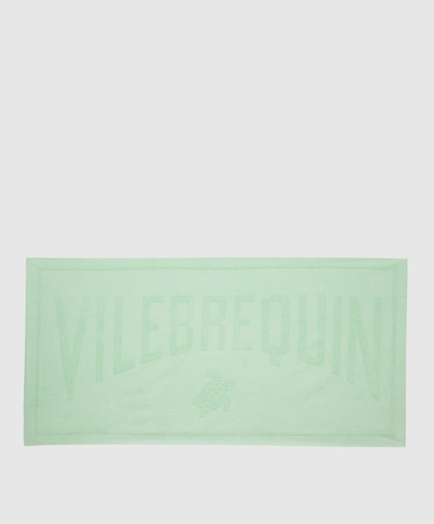 Vilebrequin Green Sand towel with logo SANH3200m