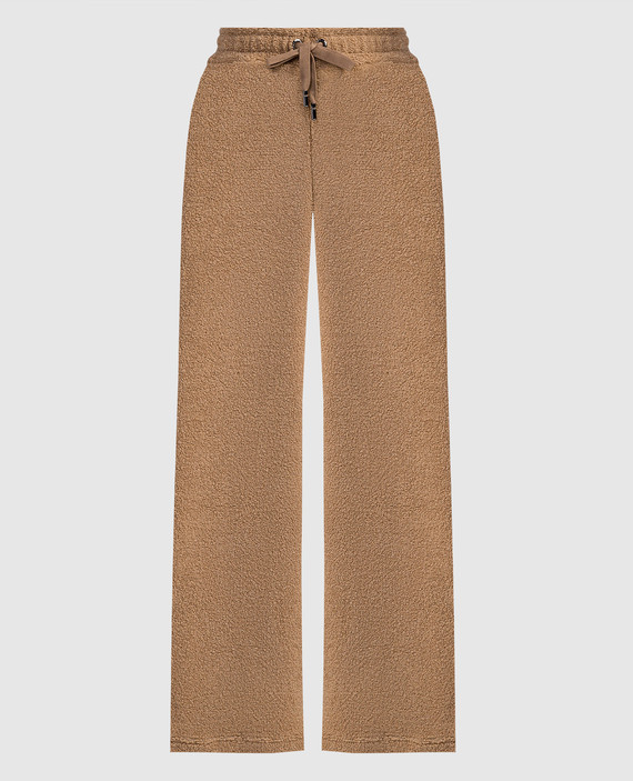 Brown logo pants