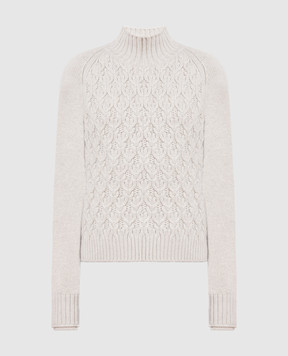 Loro Piana Сірий светр з кашеміру FAM3612