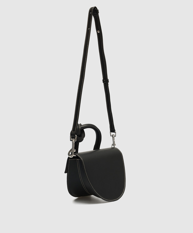 Yuzefi mini pretzel shoulder bag - Black