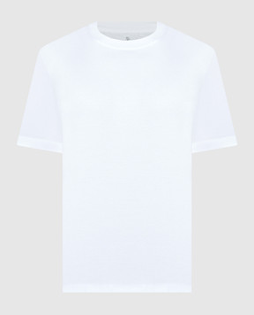 Brunello Cucinelli Белая классическая футболка M0B131308
