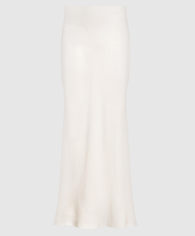 Brunello Cucinelli White maxi skirt MH126G3396