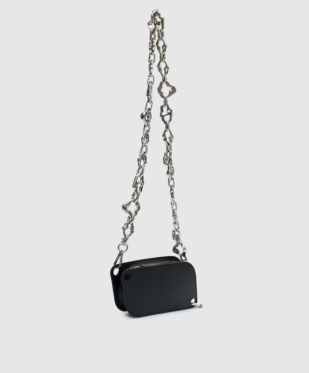 Prada Tessuto Nylon Swing Chain Shoulder Bag