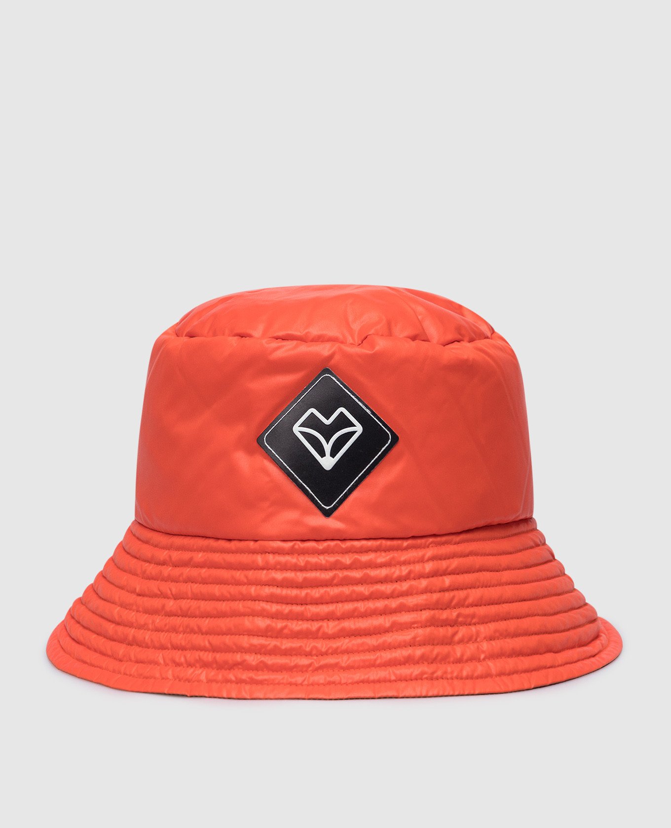 Orange hat with logo