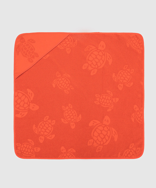 Vilebrequin Children's orange towel Santou ATUU1201w