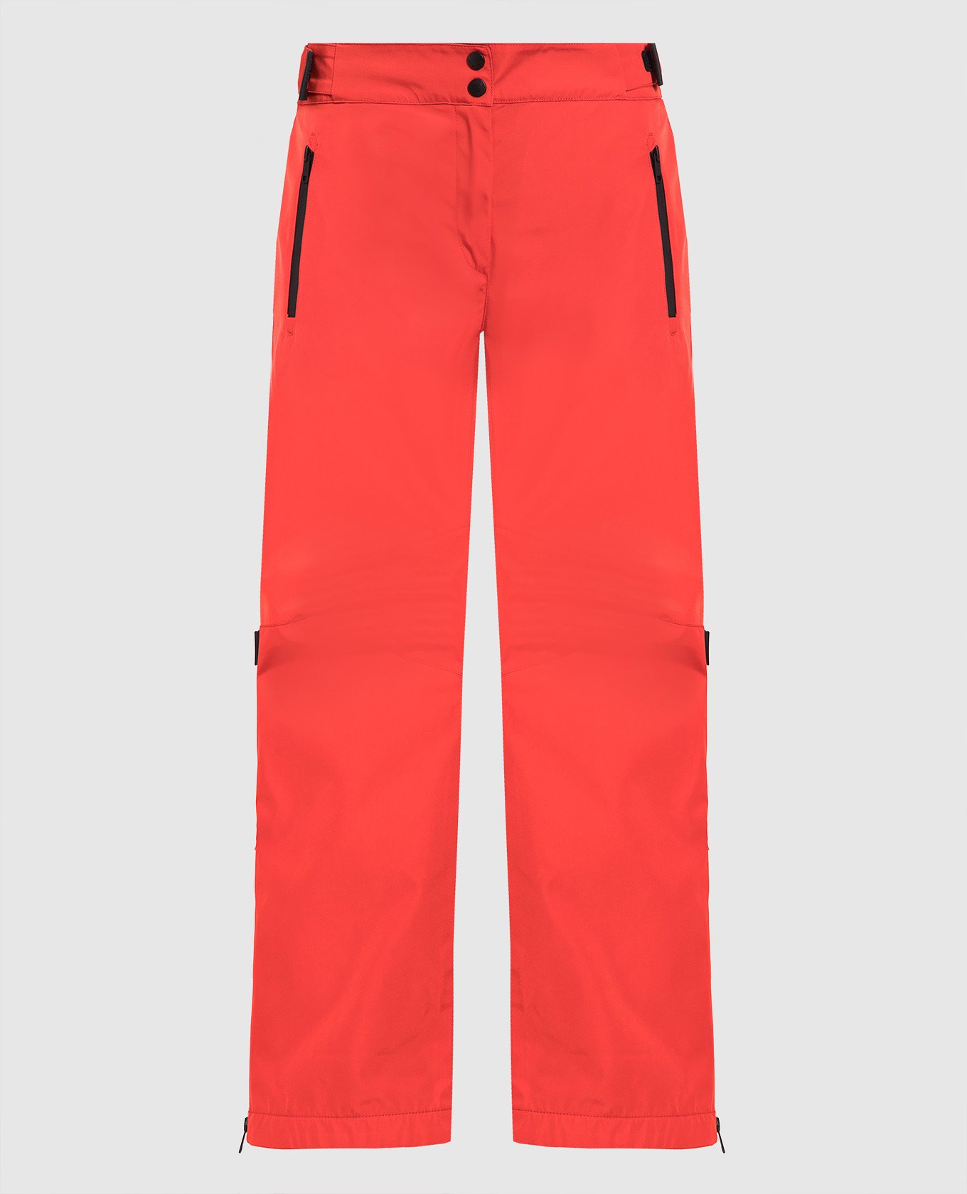 Red ski pants