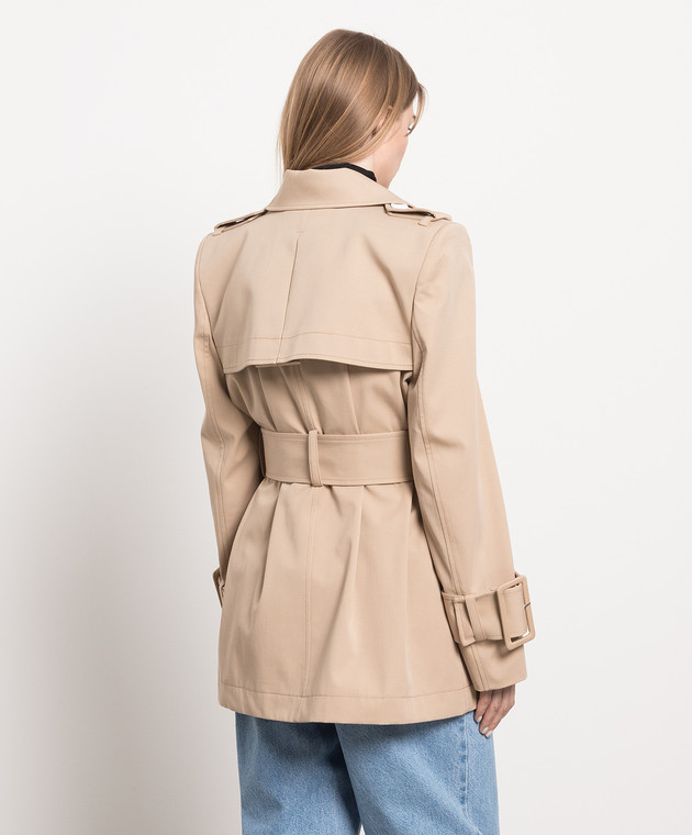 Khaite Brown double-breasted trench coat DECLAN 6098151W151 image 4