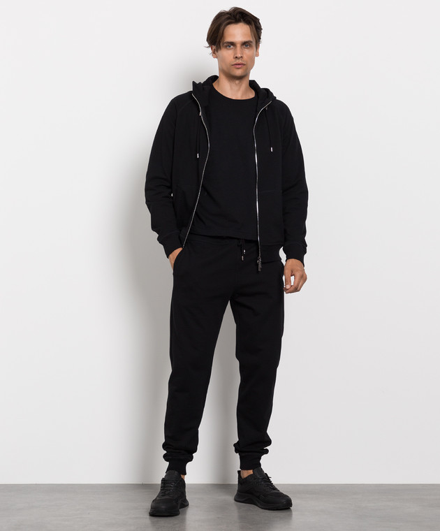 MooRER - NORCIA TUTA-RAF tracksuit in black NORCIATUTARAF - buy with ...