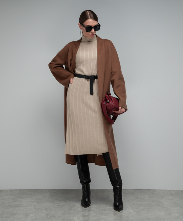 Max Mara Arezzo beige wool dress AREZZO buy with Sweden