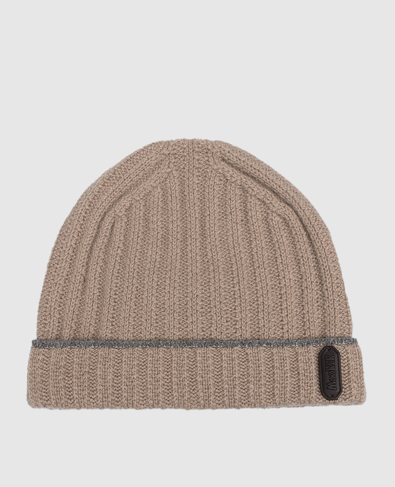 ASHER brown cashmere hat