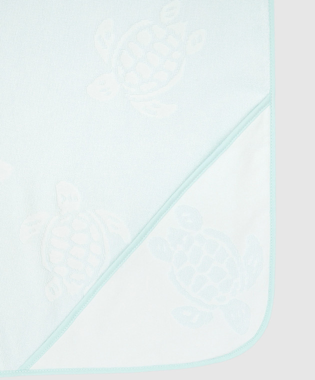 Vilebrequin Children's blue Santou towel in a pattern ATUU1201w image 2