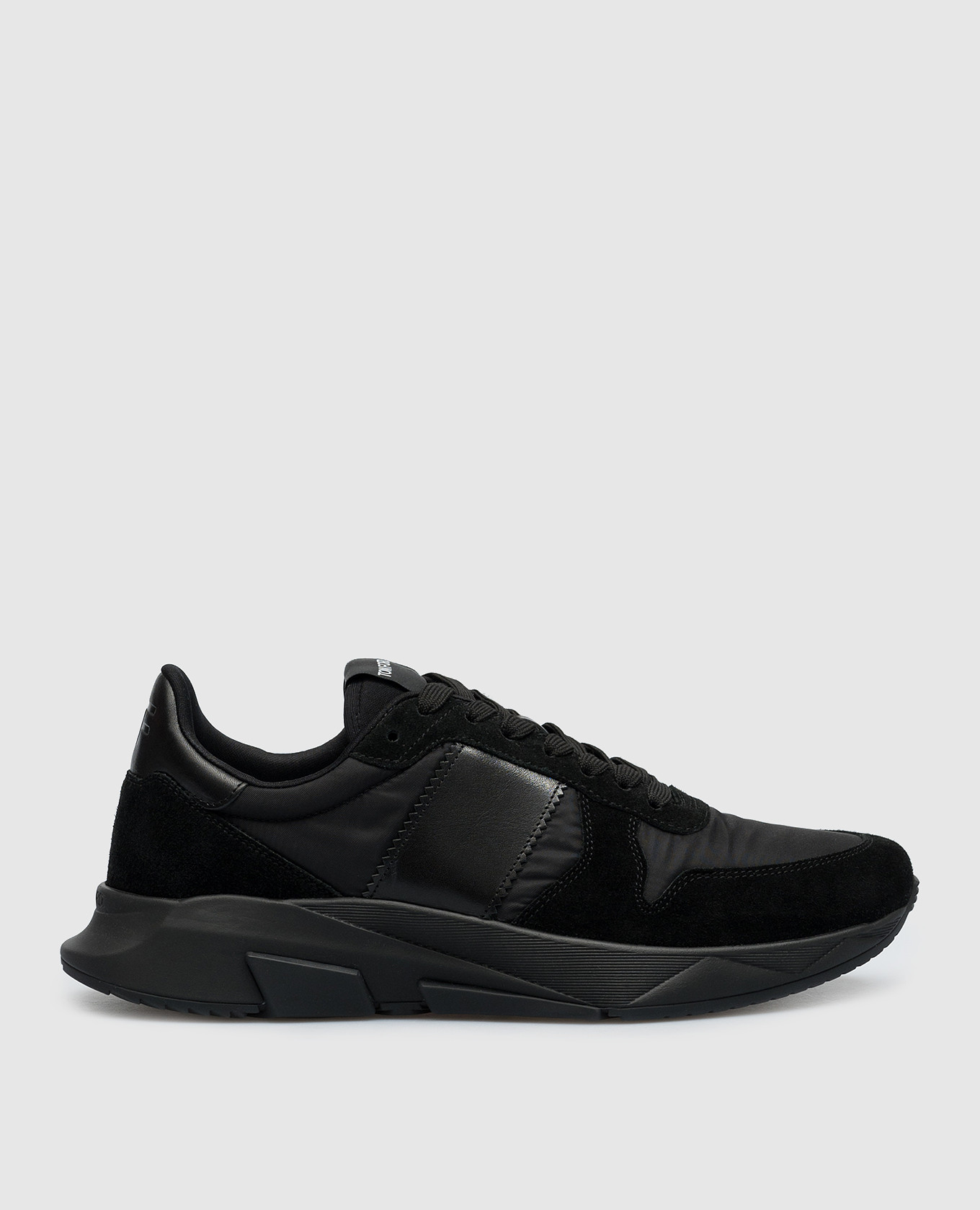 Черные комбинированные кроссовки Jagga