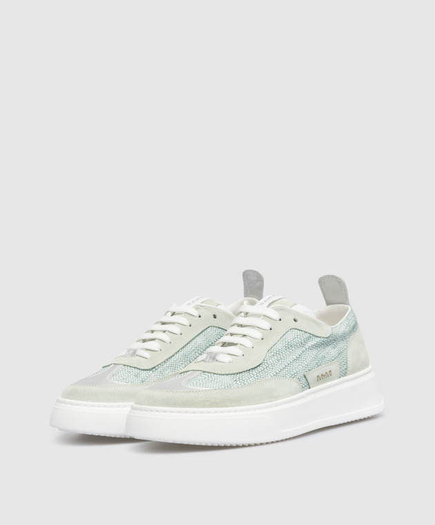 I'MYM'I Мятные комбинированные кроссовки Mya MYA изображение 2