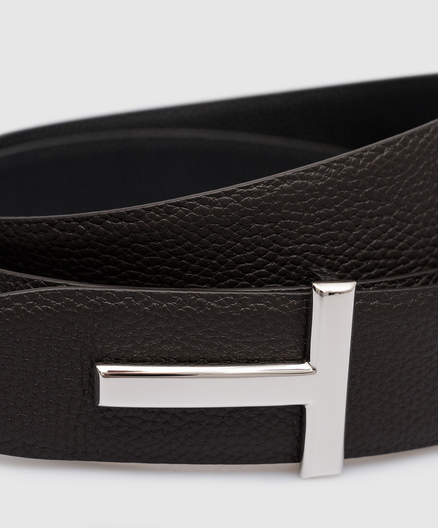 Tom Ford T ICON brown leather belt TB178LCL236S изображение 5