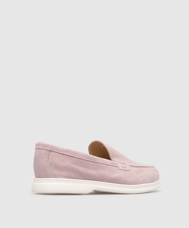 Doucal's Pink suede slippers DD8400ARTHUY229 изображение 3