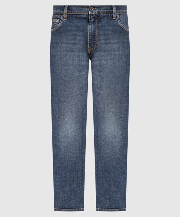 Dolce&Gabbana Blue jeans with a distressed effect GYJDADG8GW9