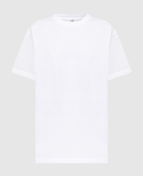 Toteme Біла футболка прямого крою 2325043786