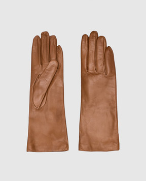 Caridei Коричневые кожаные перчатки 97