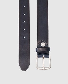 Gianni Chiarini Синий кожаный ремень с градиентом CN9903303VINT