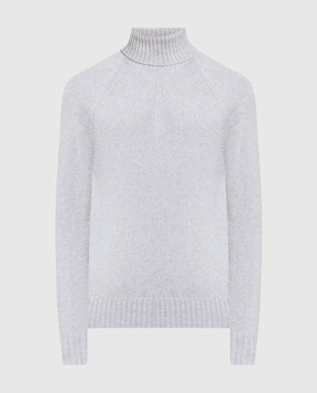 ISAIA Сірий светр з кашеміра MG8183YP010