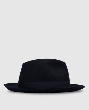 Borsalino Синій капелюх Flag 510001