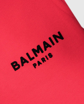 Balmain Дитячі червоні джогери з логотипом BU6P60Z17531214