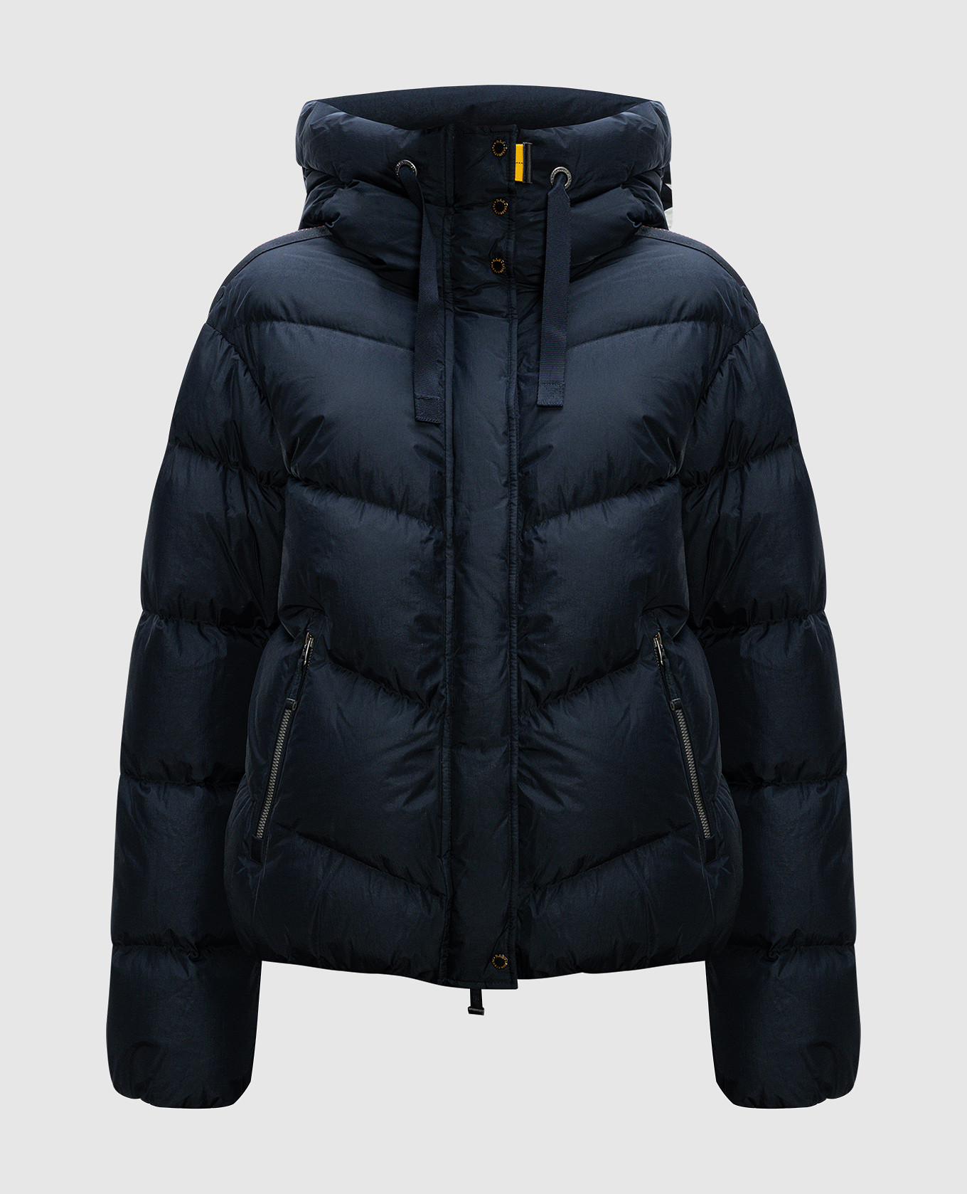Blue Verna down jacket with logo