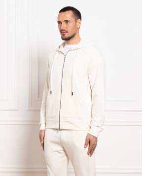 ISAIA Бежевая спортивная кофта MCFX38J0363
