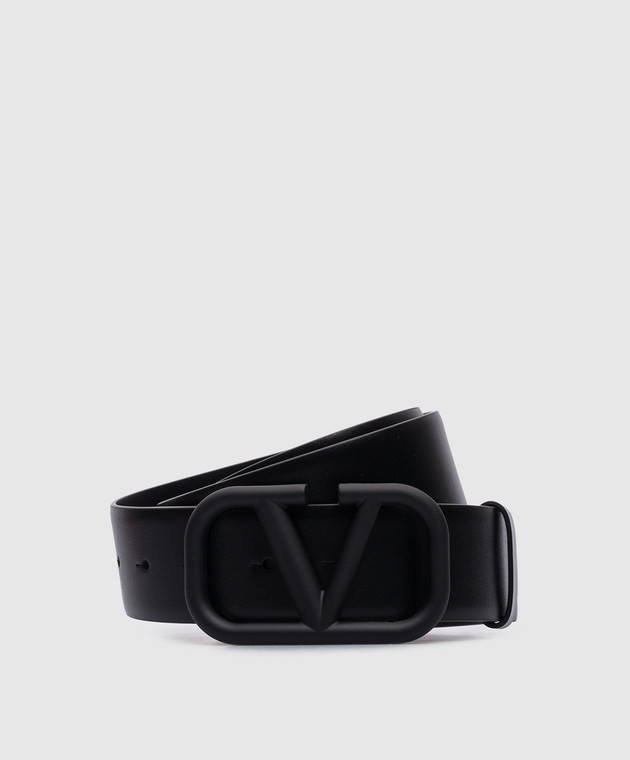 Valentino Black leather strap with VLogo Signature logo 4Y2T0Q87WQG