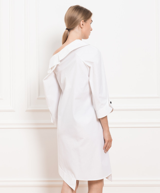 Olena Dats Біла сукня-сорочка 6055 зображення 4
